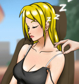 寝ている美女の服をそ～っと脱がすゲーム「That Pervert」（パソコン用）