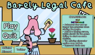 カフェの店員になって時々お客さんとSEXするゲーム「Barely Legal Cafe」