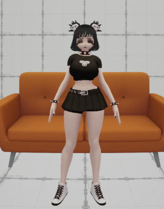 ゴス彼女とエッチ！「Pocket Goth girl friend」