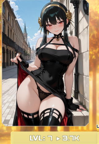 ヨルフォージャーのクリッカーエロゲーム！