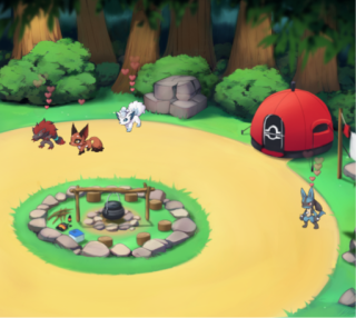 ポケモン風ポケモン育成ゲーム「Pocket Campfire」
