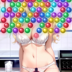 脱衣バブルシューティング「Cheating Bubbles」