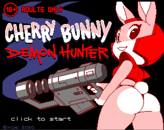エロシューティングゲーム「Cherry Bunny  Demon Hunter」※パソコン向けゲーム