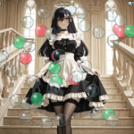 メイドのマンションで合体！「バブルメイドマンション」