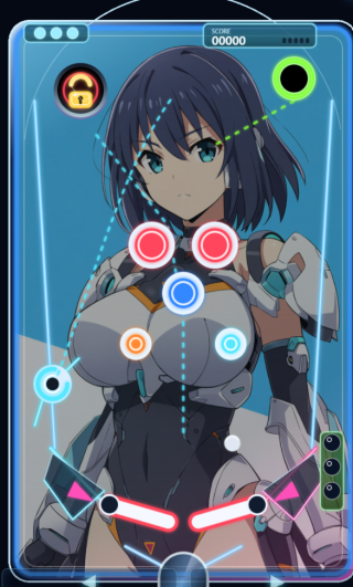 美女を脱がすエロピンボール⑧