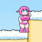 モモちゃんのアクションエロゲーム！「モモッカーのスターレスキュー」